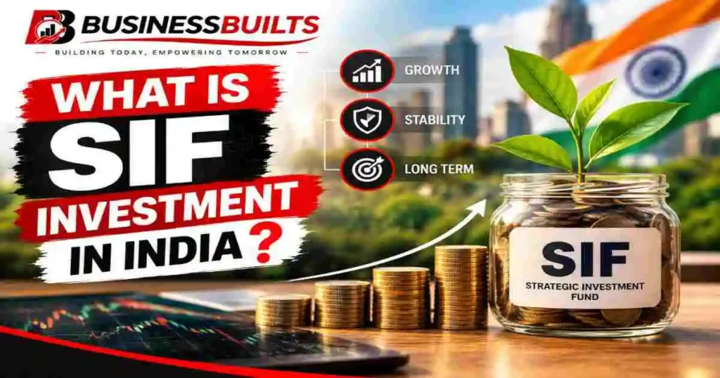 What Is SIF Investment in India – BusinessBuilts guide explaining SIF investment, growth, stability, and long-term investing.